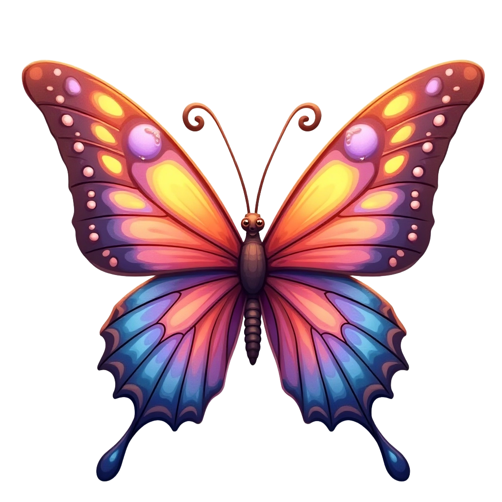 Colorful Butterfly Illustration